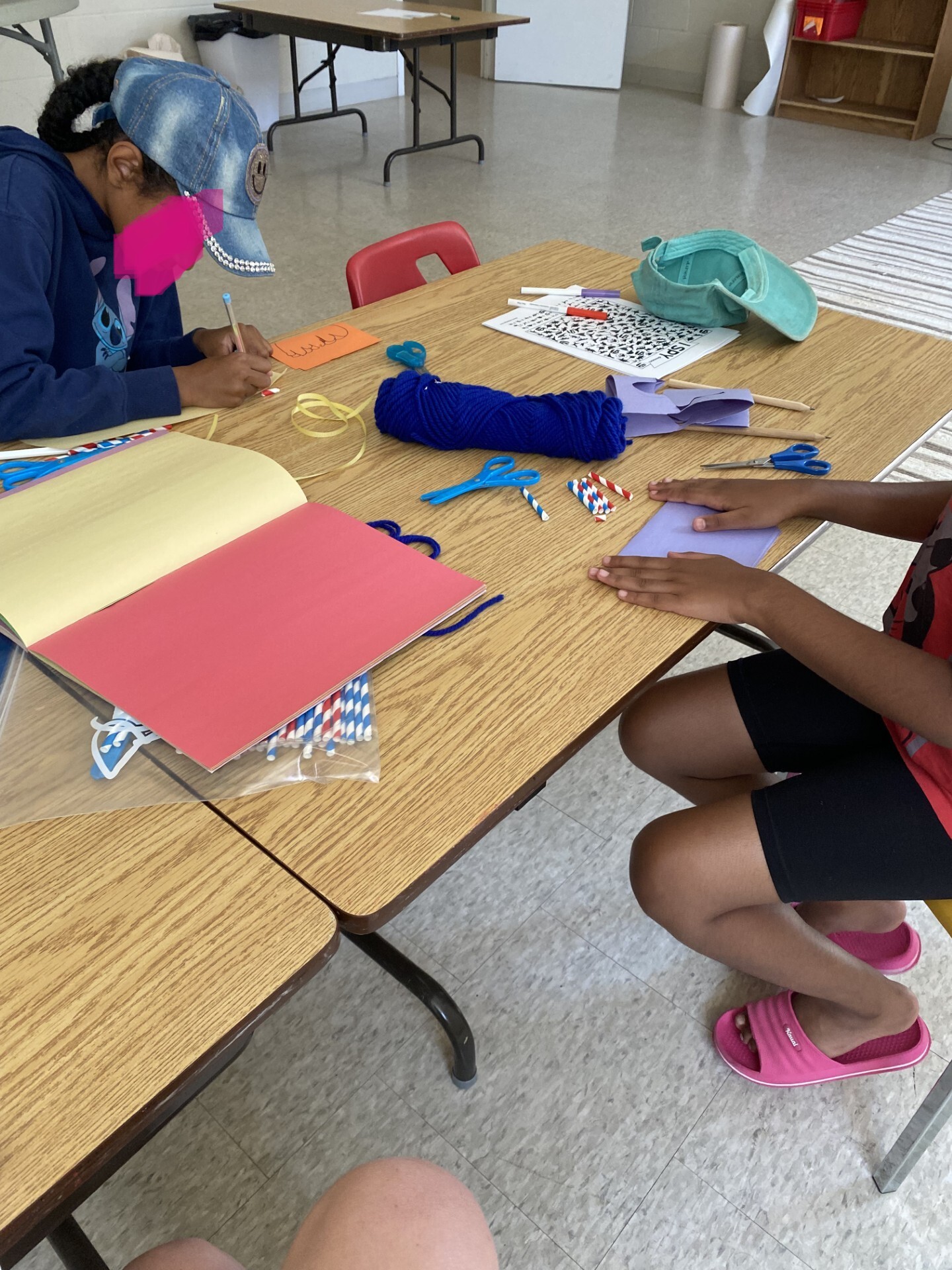 I planned and ran Kids Clubs for Families at Saint Andrew's Community Foodbank.